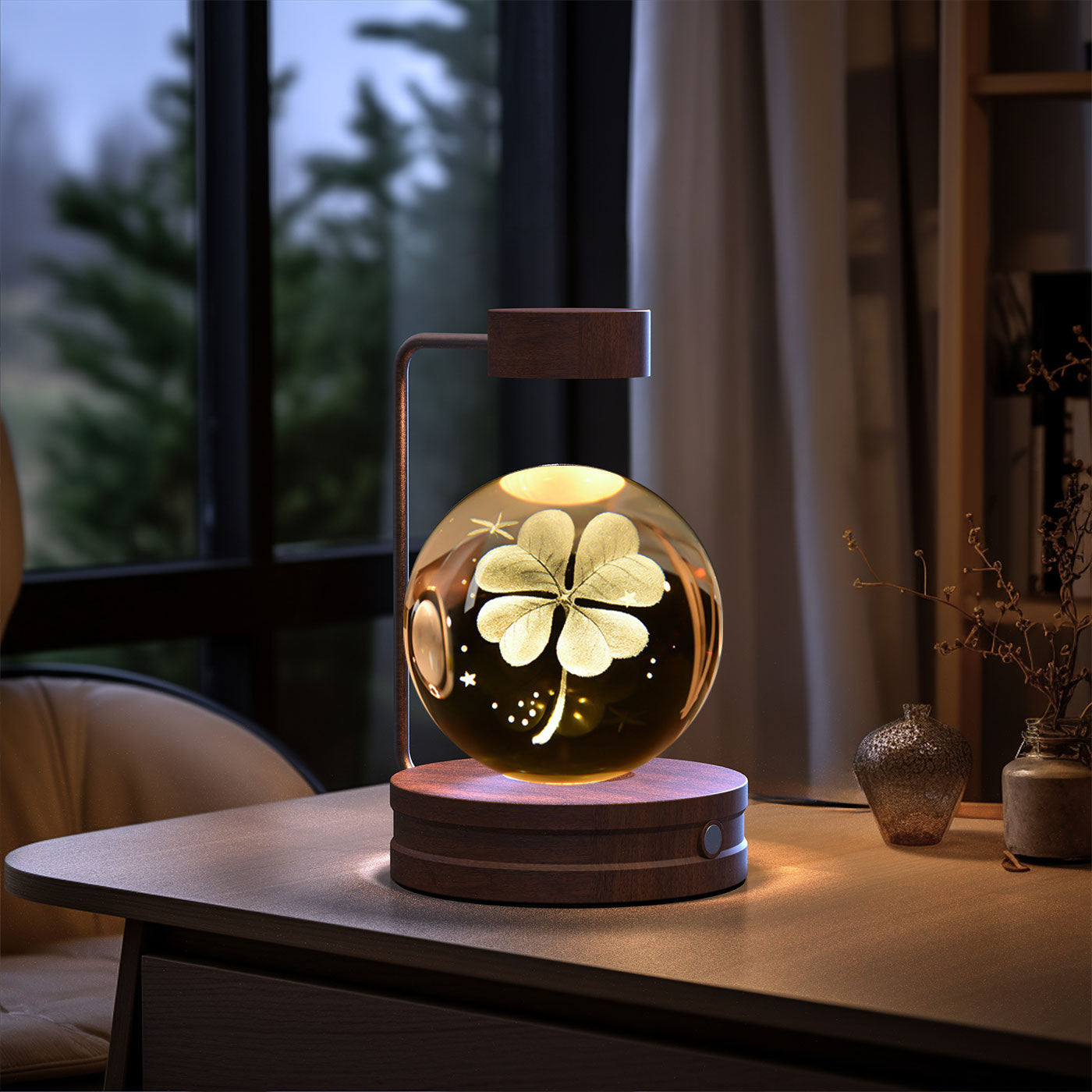 NightlyAura-Lampada design per camera/salotto/studio