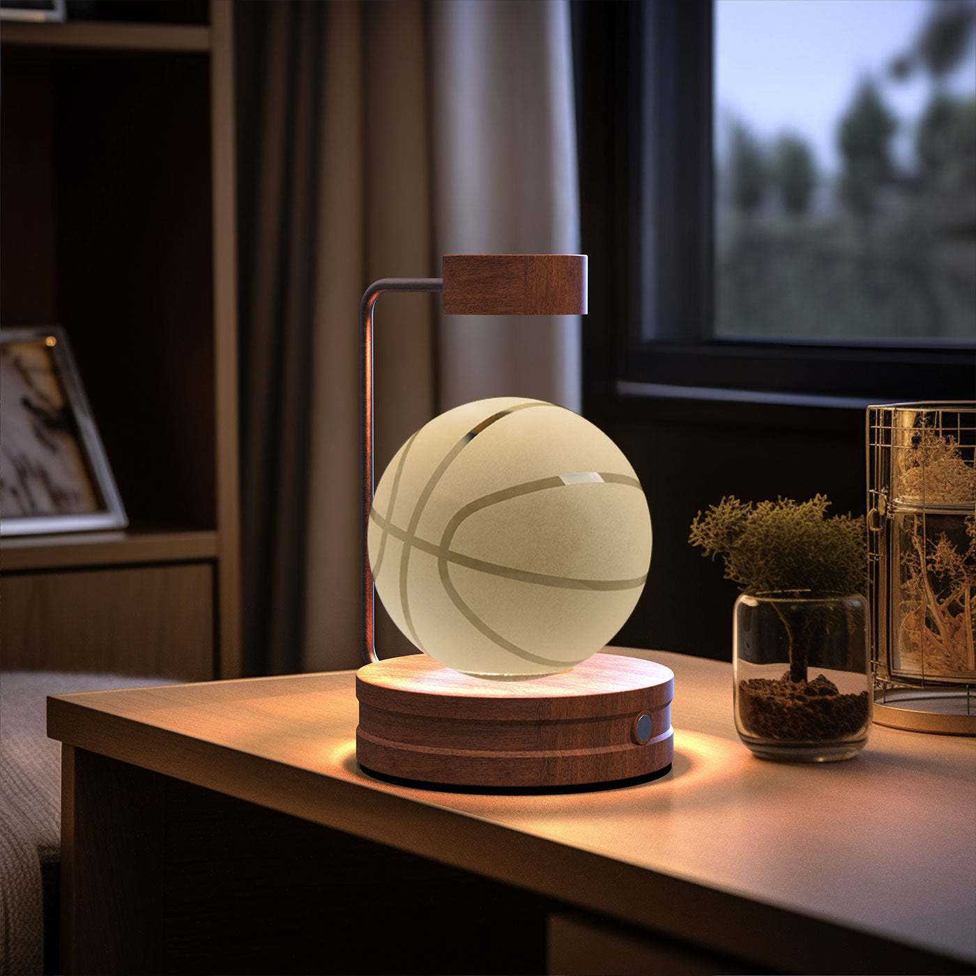 NightlyAura-Lampada design per camera/salotto/studio