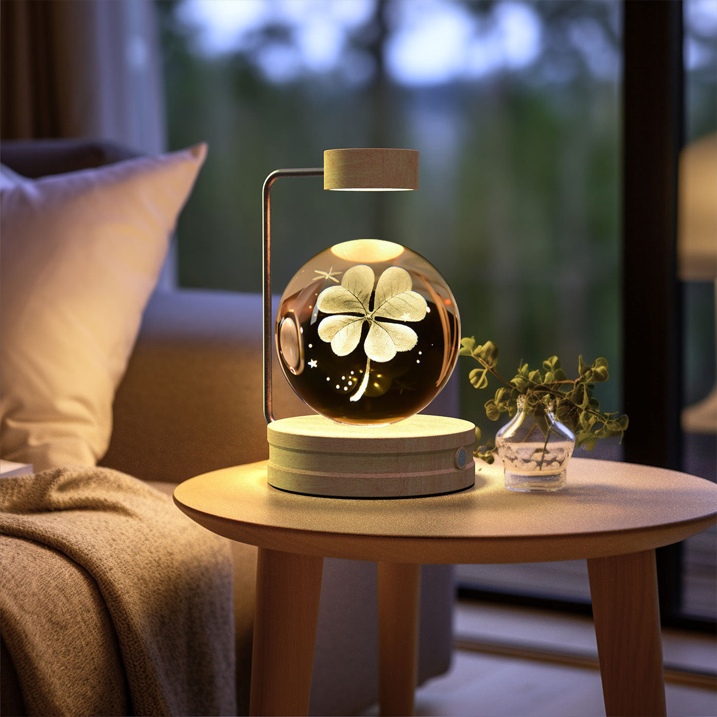 NightlyAura-Lampada design per camera/salotto/studio