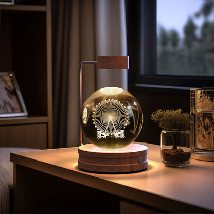 NightlyAura-Lampada design per camera/salotto/studio