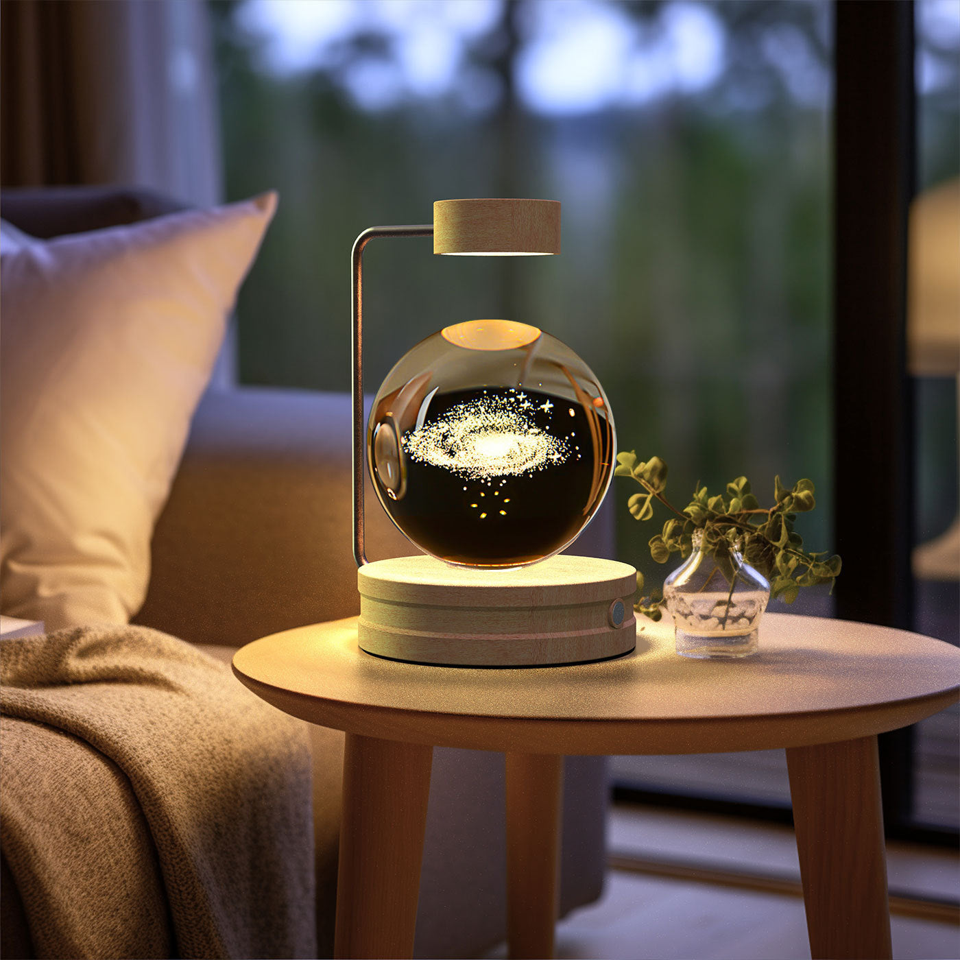 NightlyAura-Lampada design per camera/salotto/studio