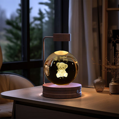 NightlyAura-Lampada design per camera/salotto/studio