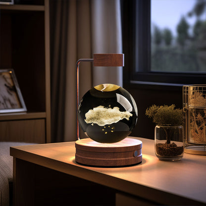 NightlyAura-Lampada design per camera/salotto/studio