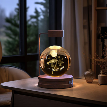 NightlyAura-Lampada design per camera/salotto/studio
