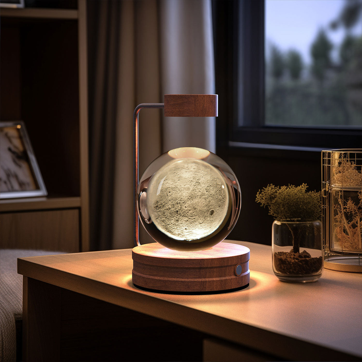 NightlyAura-Lampada design per camera/salotto/studio