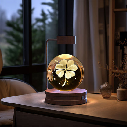 NightlyAura-Lampada design per camera/salotto/studio