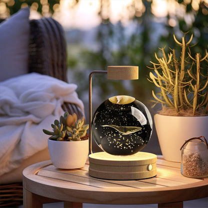 NightlyAura-Lampada design per camera/salotto/studio